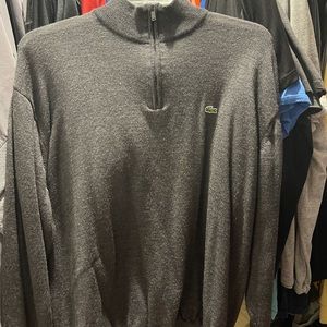 Lacoste 1/4 Zip Pull Over
